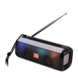 COLUNA DE SOM PORTÁTIL WIRELESS TG-144 AUX/USB/CARTÃO DE MEMÓRIA PRETO COLUNA DE SOM PORTÁTIL WIRELESS TG-144 AUX/USB/CARTÃO DE MEMÓRIA PRETO